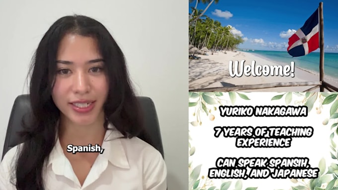 teach you spanish and have conversations in spanish