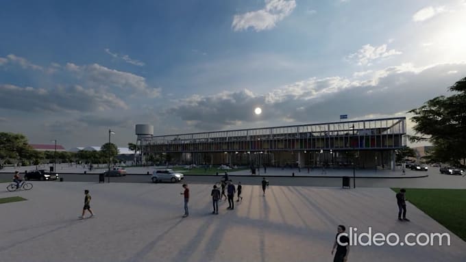 create a realistic exterior or interior rendering