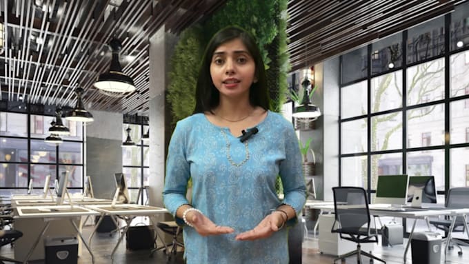 be your spokesperson model with office background
