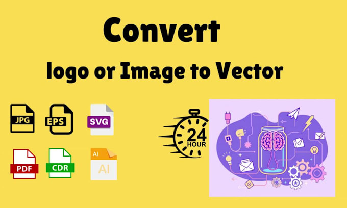 Cleaned up your logo, vectorize image, vector to svg, pdf by ...