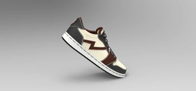 help you designing footwear, shoe, sneakers 3d
