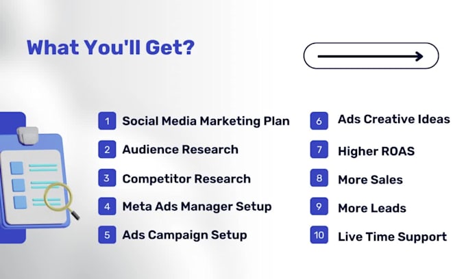 be your social media marketing manager
