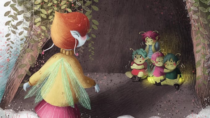 create childrens book illustrations