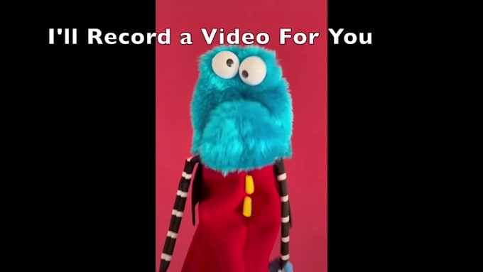 let vort the puppet record a custom video for you, a friend, or a business