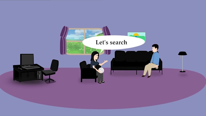 create 2d animated video