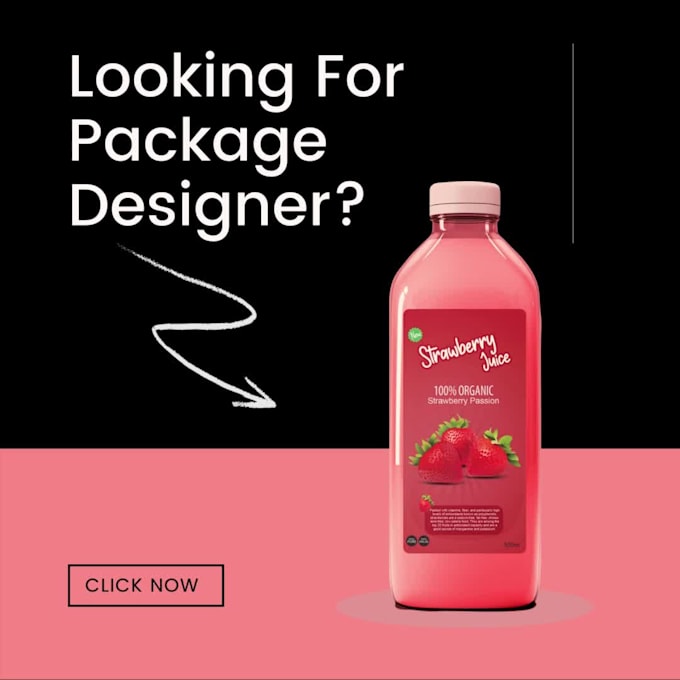 design a creative unique juice label