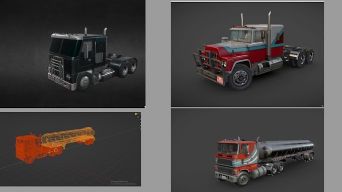 model, rig, and animate 3d game characters in blender
