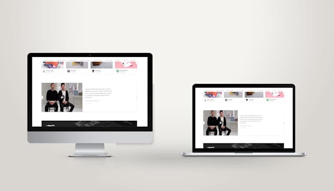 make video mockup on any device screen, ipad,iphone,imac,macbook,laptop