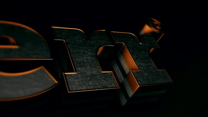 create this 3d logo animation intro within 24hours
