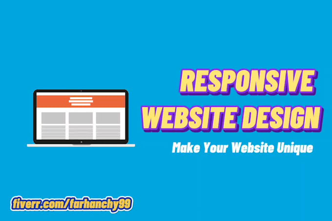 Do responsive wordpress website design by Farhanchy99 | Fiverr