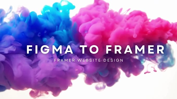 framer website design with animation