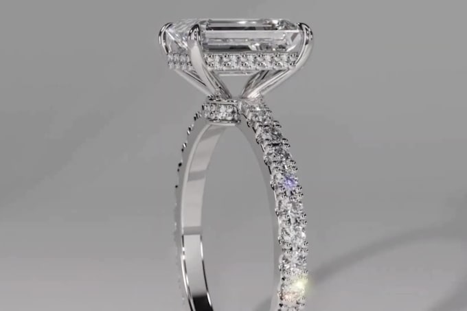 Create custom 3d jewelry cad design for printing and render by Dav ...