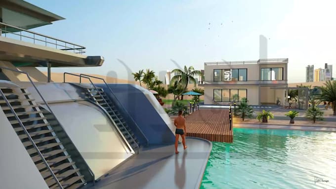 do architectural metaverse nft promotional animation