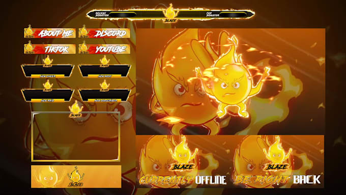make your twitch logo, screens, panels and overlay