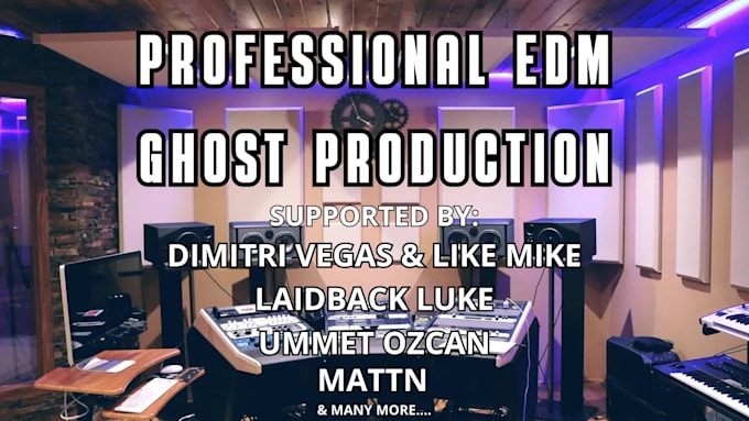 be your professional edm ghost producer
