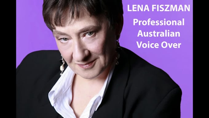 record a professional australian female voice over