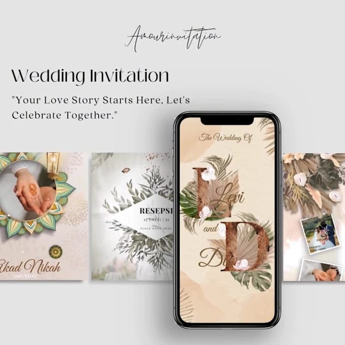 Animated digital wedding invitations | Honestweddingadvice.com