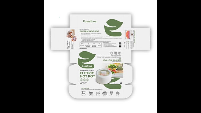 do modern food product packaging label design