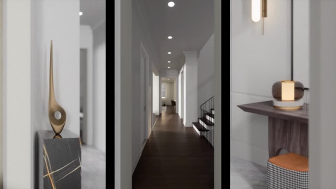 do architectural interior animation