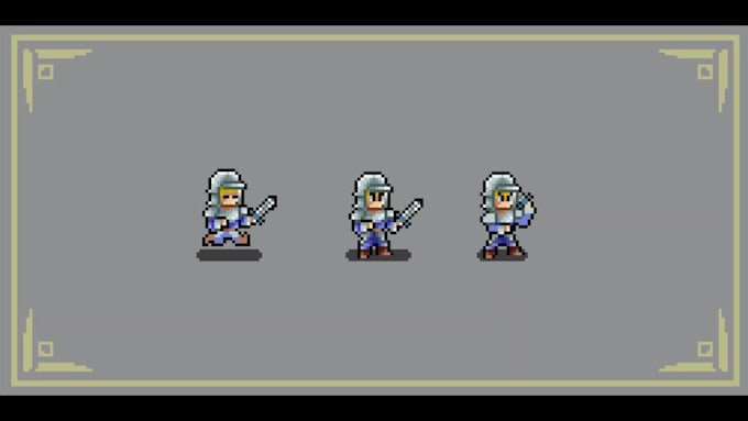 make pixel art characters, portraits and animation