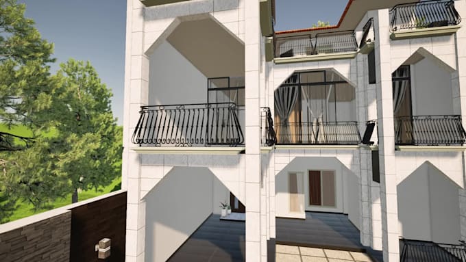 make house design 2d and 3d with sketchup lumion rendering