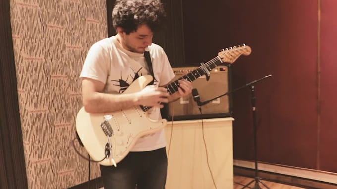 record a guitar section for you