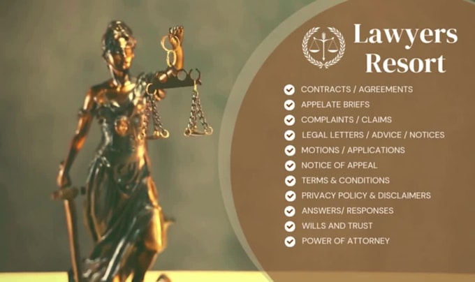 draft legal documents, complaints, contracts, translations