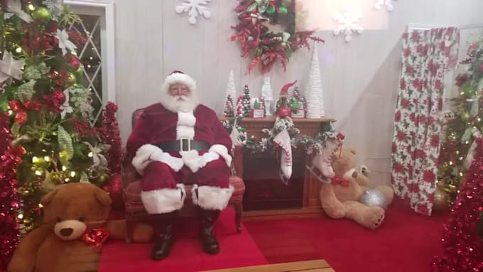 video chat with your kids as santa