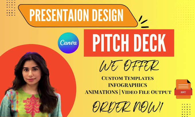 design professional and modern presentation