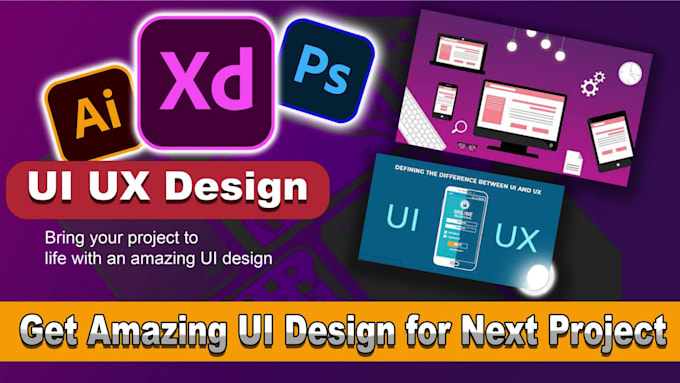 do UI UX design, mobile app UI design, or web UI design