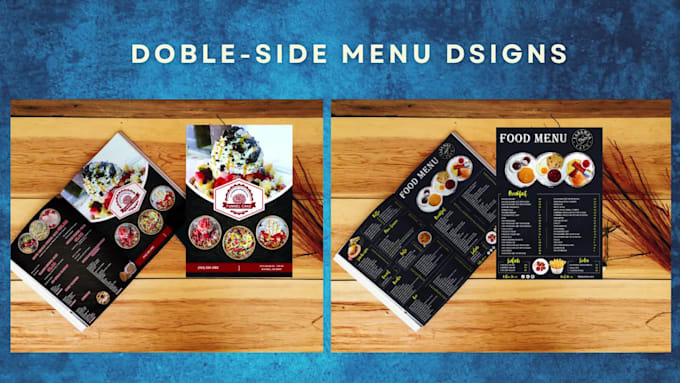 design restaurant menu, food truck menu, chalkboard menu, price list