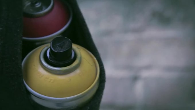 spray paint any thing on graffiti wall within 24 hrs