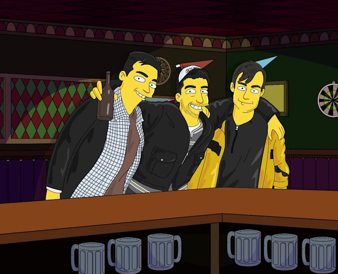 do a simpson character
