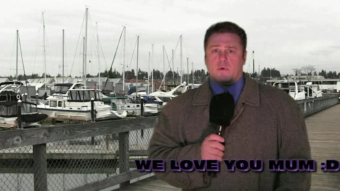 report your News from anywhere with green screen