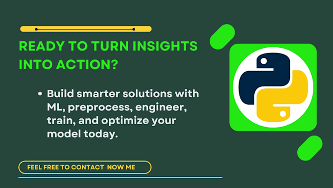 develop machine learning models using python