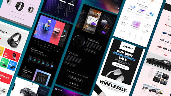 redesign professional website, responsive, fast loading