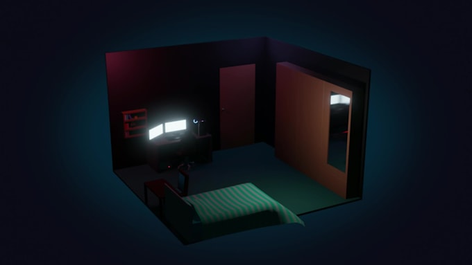 make stylized 3d environments and concept art