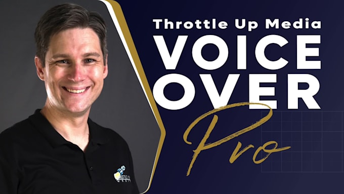 Big Deals! I will record an american male voiceover  for $15