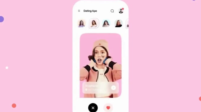 design and develop dating app like tinder, chatting app, dating website