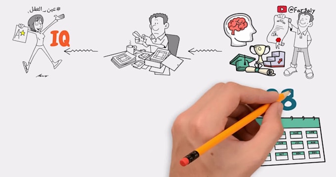 create a whiteboard animation ad