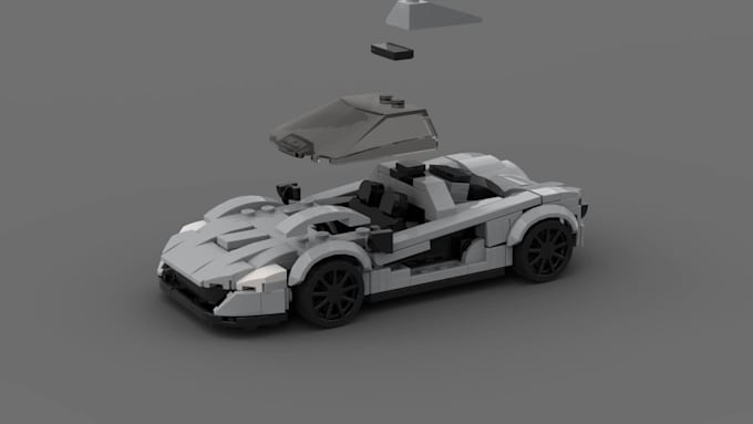 design you your own custom lego model with instructions