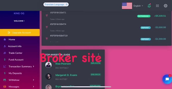 develop forex trading app exchange website trading app