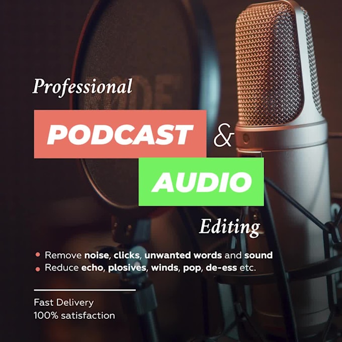 professionally clean up your audio and podcasts