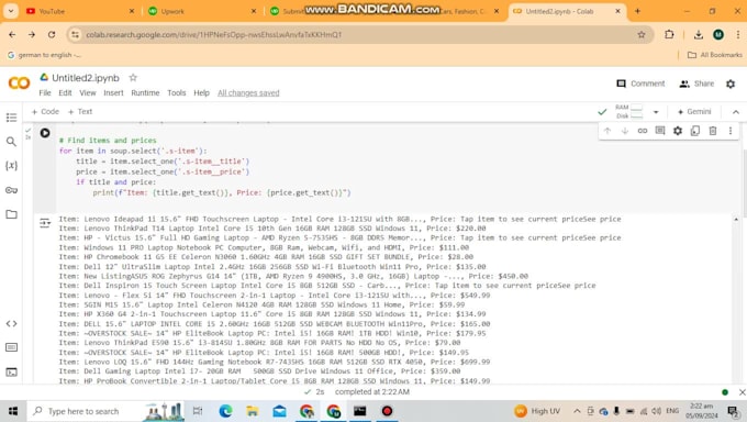 build python web scraping and data extraction tools