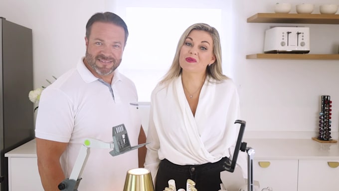 create an amazon, youtube, social media influencer video