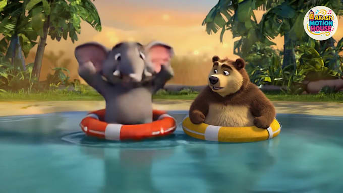 make 3d pixar style animation