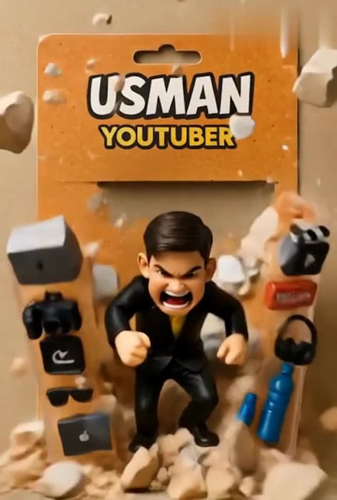 convert your photo in 5 styles or make action figure toy of you