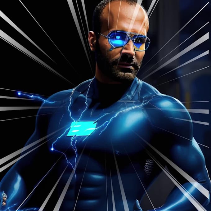 Turn you into a superhero with awesome poses by Timzhang840 Fiverr