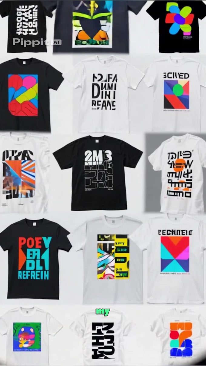 design t shirt and merchandise for your brand