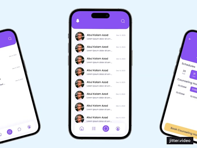 design figma UI UX for edtech, saas mobile interfaces store screens
